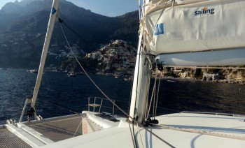Amalfi Coast Catamaran Charter from Castellammare in Bali 4.3