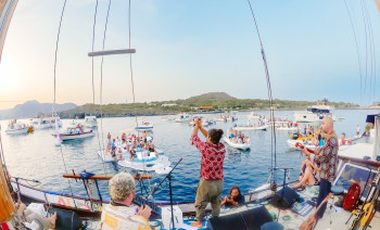Eolie Music Fest 2023 in Catamaran