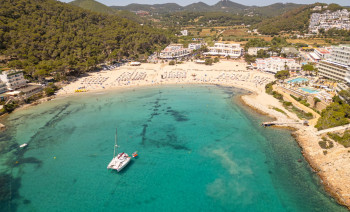 Private Catamaran Event in Ibiza, Half-Day Boat Experience