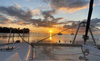 Sailing French Polynesia – Raiatea to Bora Bora Catamaran Cruise