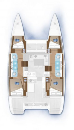 0 Catamaran Roulette from 40ft to 45ft of length