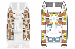 2006 Selected Catamaran Fleet for the Seychelles Inner Islands Cruise