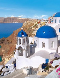 Let the wind take you from Mykonos to Santorini