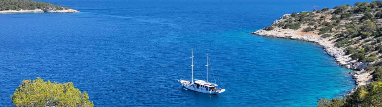 Gulet Cabin Charter in Greek waters in the Saronic Islands - cover photo