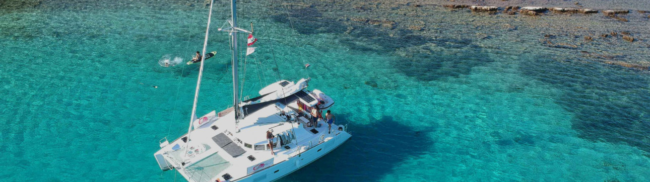 Catamaran Cruise Dubrovnik Islands Cabin Charter - cover photo