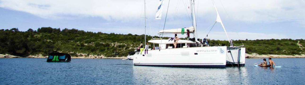 Croatia Sailing Cruise for Kiters on Board a Luxury Catamaran - cover photo