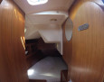 Comar Comet 42' interior, Double bunks bed