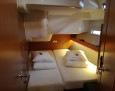 Bavaria 51 Cruiser interior, Standard Double Long beds Cabin