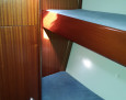 BAVARIA 44 interior, Double bunks bed