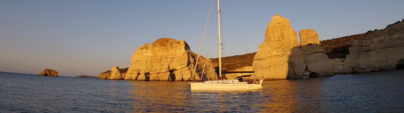 Sailing Greek Islands (Paros Santorini via Milos) - cover photo