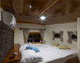 Wooden Custom interior, Double bunks bed